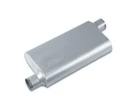 Street Flow Aluminized 3 Chamber Performance Muffler Audi | Buick | Cadillac | Chevrolet | Dodge | Ford | GMC | Jeep | Lincoln | Mercury 1963-2022