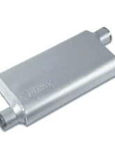 Street Flow Aluminized 3 Chamber Performance Muffler Audi | Buick | Cadillac | Chevrolet | Dodge | Ford | GMC | Jeep | Lincoln | Mercury 1963-2022                                     - SF42553 - Image 2