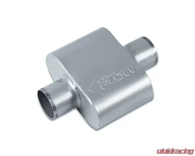 Street Flow Aluminized 1 Chamber Performance Muffler Ford Focus 2013-2018 - SF430109