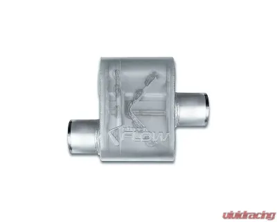 Street Flow Aluminized 1 Chamber Performance Muffler Chevrolet | Ford | GMC 1987-2020 - SF430110
