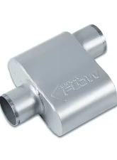 Street Flow Aluminized 1 Chamber Performance Muffler Chevrolet | Dodge 1987-2022                                     - SF430112 - Image 3
