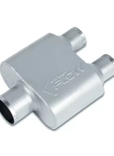 Street Flow Aluminized 1 Chamber Performance Muffler Dodge | Ford | Ram 1985-2020                                     - SF430152 - Image 3