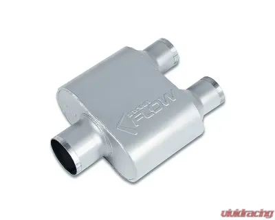 Street Flow Aluminized 1 Chamber Performance Muffler Dodge | Ford | Ram 1985-2020 - SF430152