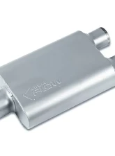 Street Flow Aluminized 2 Chamber Performance Muffler Chevrolet | Dodge | Ford | GMC | Ram 1987-2022                                     - SF430402 - Image 3