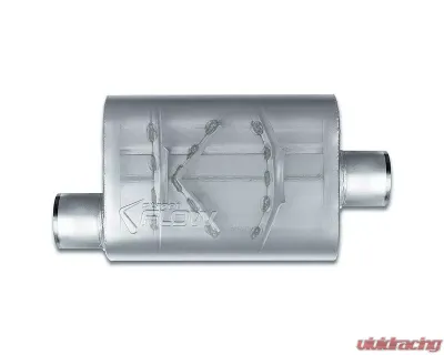 Street Flow Aluminized 2 Chamber Performance Muffler Chevrolet | Ford | GMC | Nissan 1967-2016 - SF43041