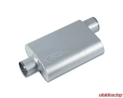 Street Flow Aluminized 2 Chamber Performance Muffler Chevrolet | Dodge | Ford | GMC 1959-2020 - SF43042