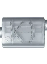Street Flow Aluminized 2 Chamber Performance Muffler Chevrolet | Dodge | Ford | GMC 1959-2020                                     - SF43042 - Image 2