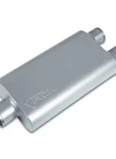 Street Flow Aluminized 3 Chamber Performance Muffler Chevrolet | Dodge | Ford | GMC | Ram 1985-2022                                     - SF430502 - Image 3
