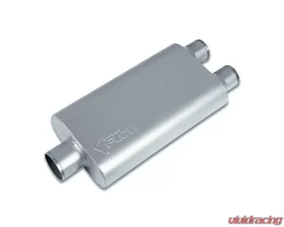 Street Flow Aluminized 3 Chamber Performance Muffler Chevrolet | Dodge | Ford | GMC | Ram 1985-2022 - SF430502
