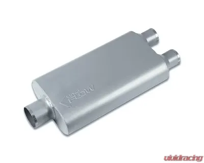 Street Flow Aluminized 3 Chamber Performance Muffler Chevrolet | GMC 1980-2022 - SF430522
