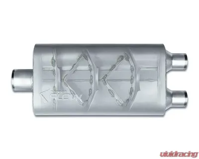 Street Flow Aluminized 3 Chamber Performance Muffler Chevrolet | GMC 1980-2022 - SF430522