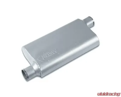 Street Flow Aluminized 3 Chamber Performance Muffler Chevrolet | Ford | GMC | Lincoln 1988-2022 - SF43053