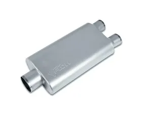 Street Flow Aluminized 3 Chamber Performance Muffler Center In Dual Out Chevrolet | GMC | Ram 2007-2022