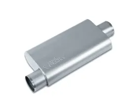 Street Flow Aluminized 3 Chamber Performance Muffler Offset In Center Out Chevrolet | GMC | Ram 2007-2022