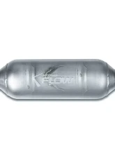 Street Flow Aluminized 1 Chamber Performance Muffler Round Body Audi | BMW | Dodge | Ford | Honda | Jeep | Mazda | Mercury | Mini | Nissan | Scion | Subaru | Toyota | Volkswagen 1980-2022                                     - SF513225 - Image 2