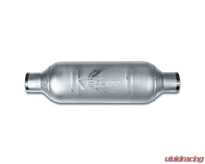 Street Flow Aluminized 1 Chamber Performance Muffler Round Body Audi | BMW | Dodge | Ford | Honda | Jeep | Mazda | Mercury | Mini | Nissan | Scion | Subaru | Toyota | Volkswagen 1980-2022 - SF513225