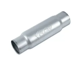 Street Flow Aluminized 1 Chamber Performance Muffler Round Body