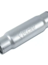 Street Flow Aluminized 1 Chamber Performance Muffler Round Body                                     - SF513400 - Image 3