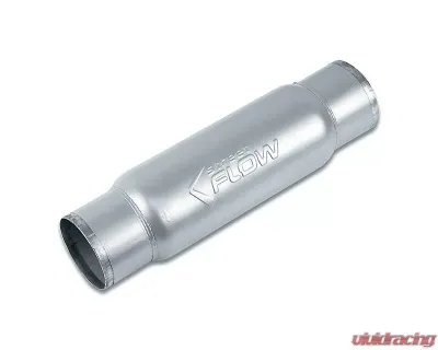 Street Flow Aluminized 1 Chamber Performance Muffler Round Body - SF513400