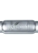 Street Flow Aluminized 1 Chamber Performance Muffler Round Body                                     - SF513400 - Image 2