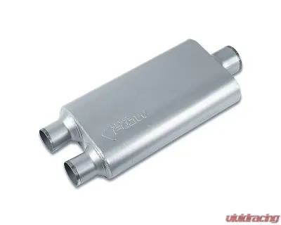 Street Flow Aluminized 3 Chamber Performance Muffler Cadillac | Chevrolet | GMC | Hummer 1996-2009 - SF525553