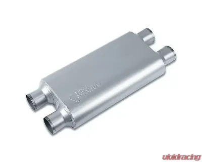 Street Flow Aluminized 3 Chamber Performance Muffler BMW | Cadillac | Chevrolet | GMC | Hummer | Nissan | Toyota 1996-2021 - SF525555