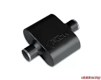 Street Flow Stainless 1 Chamber Performance Muffler Chevrolet | Honda | Jeep | Subaru | Toyota | Volkswagen 1992-2022 - SFS424109