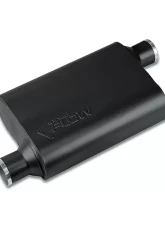 Street Flow Stainless 1 Chamber Performance Muffler Chevrolet | Ford | GMC | Honda | Jeep | Mercury | Nissan | Scion | Toyota 1969-2020                                     - SFS42443 - Image 3