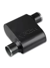 Street Flow Stainless 1 Chamber Performance Muffler Chevrolet | Dodge | Ford | GMC | Lincoln | Mazda | Nissan | Toyota 1959-2020                                     - SFS425111 - Image 3