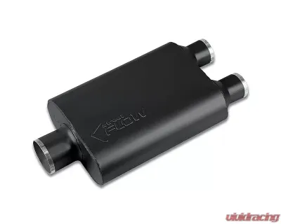 Street Flow Stainless 2 Chamber Performance Muffler Chevrolet | Dodge | Ford | GMC | Ram 1988-2022 - SFS430402