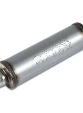 Street Max Straight Through Performance Muffler Round Body Acura | BMW | Dodge | Fiat | Ford | Honda | Nissan | Toyota | Volkswagen 1980-2022                                     - SM10414 - Image 3
