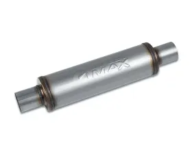 Street Max Straight Through Performance Muffler Round Body Acura | Audi | BMW | Chevrolet | Chrysler | Dodge | Ford | Honda | Jeep | Mazda | Nissan | Scion | Subaru | Toyota | Volkswagen 1980-2022
