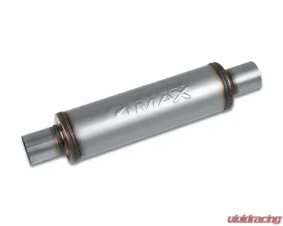 Street Max Straight Through Performance Muffler Round Body Acura | Audi | BMW | Chevrolet | Chrysler | Dodge | Ford | Honda | Jeep | Mazda | Nissan | Scion | Subaru | Toyota | Volkswagen 1980-2022 - SM10415