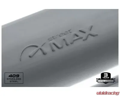 Street Max Straight Through Performance Muffler Acura | Chevrolet | Ford | Mazda | Mini | Nissan| Subaru | Toyota | Volkswagen 1980-2022 - SM11149