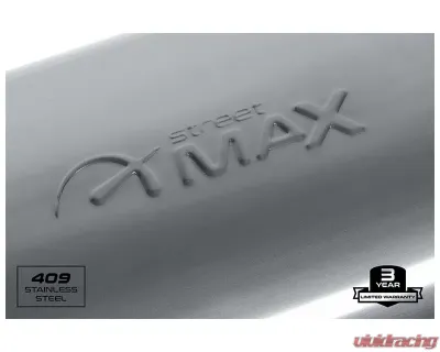 Street Max Straight Through Performance Muffler Acura | Audi | Chevrolet | Dodge | Ford | Honda | Nissan | Toyota 1958-2022 - SM11224