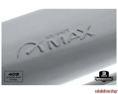 Street Max Straight Through Performance Muffler Cadillac | Chevrolet | Chrysler | Dodge | GMC | Lincoln | Plymouth | Ram 1970-2020 - SM11239