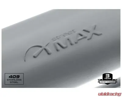 Street Max Straight Through Performance Muffler Cadillac | Chevrolet | Dodge | Ford | GMC | Toyota 1982-2020 - SM11255
