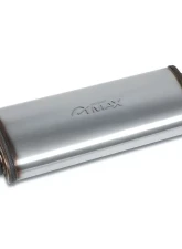 Street Max Straight Through Performance Muffler Oval Body 22" Body Length 2.25" Dual In/2.25" Dual Out                                     - SM11567 - Image 3