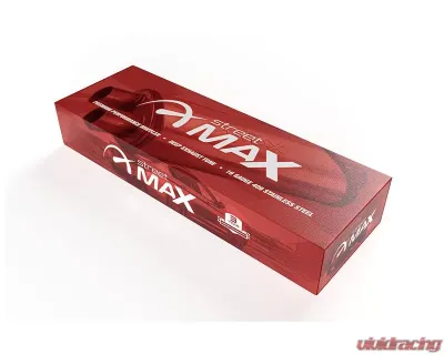 Street Max Straight Through Performance Muffler Oval Body 22" Body Length 3" Center In/2.5 Dual Out - SM11588