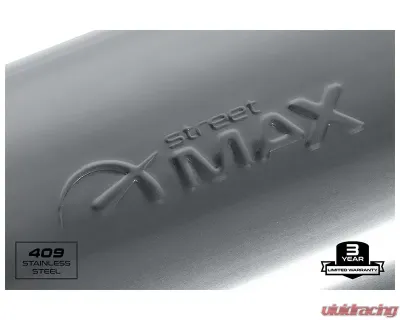 Street Max Straight Through Performance Muffler BMW | Chevrolet | Ford | Nissan | Subaru 1981-2022 - SM12158