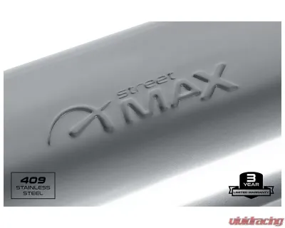 Street Max Straight Through Performance Muffler BMW | Cadillac | Chevrolet | Dodge | Ford | Jeep | Mazda | Pontiac | Scion | Subaru | Toyota 1978-2025 - SM12265