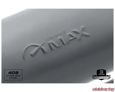 Street Max Straight Through Performance Muffler 5"x11" Oval Body - SM12588