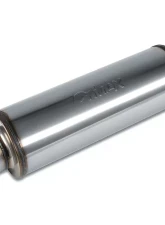 Street Max Straight Through Performance Muffler Round Body 27" Overall Length 20" Body Length                                     - SM12771 - Image 3