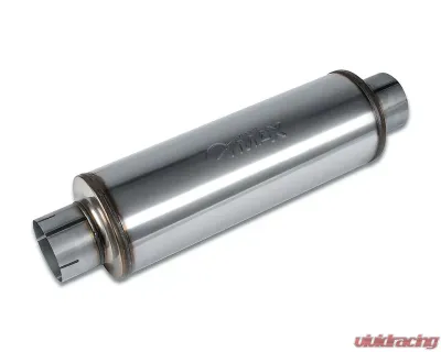 Street Max Straight Through Performance Muffler Round Body 27" Overall Length 20" Body Length - SM12771