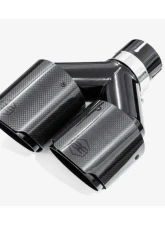 Aero Exhaust Carbon Fiber Tip 4.0" Dual Out 2.5" In Pass Side                                     - 10114 - Image 4