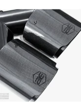 Aero Exhaust Carbon Fiber Tip 4.0" Dual Out 2.5" In Pass Side                                     - 10114 - Image 3