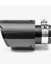 Aero Exhaust Carbon Fiber Tip 4.0" Out 2.5" In Gloss Finish                                     - 10115 - Image 4