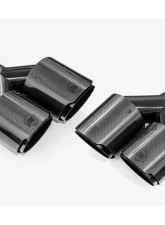 Aero Exhaust Carbon Fiber Tip 4.0" Dual Out 2.5" In Set/Pair                                     - 10116 - Image 4