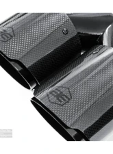 Aero Exhaust Carbon Fiber Tip 4.0" Dual Out 2.5" In Set/Pair                                     - 10116 - Image 3