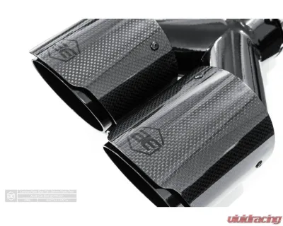 Aero Exhaust Carbon Fiber Tip 4.0" Dual Out 2.5" In Set/Pair - 10116